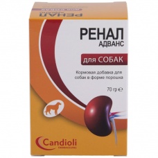 Ренал Адванс (Candioli) для собак, уп. 70 г