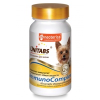 Юнитабс ImmunoComplex для мелких собак, уп. 100 таб.