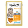 Корм влажный НАЛАПУ Antistress для взрослых кошек, курица с экстрактом родиолы розовой в желе, 77 г