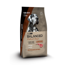 Виталкан сухой корм Balanced Dog Adult Natural Recipe для взрослых собак с ягненком