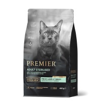 Premier Cat Lamb&Turkey STERILISED сухой корм для стерилизованных кошек, индейка и ягненок