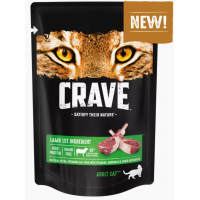 Crave пауч для кошек ягненок в желе 70 г 
