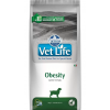 Farmina Vet Life Obesity сухой корм для собак при ожирении 12 кг