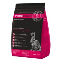 PureLuxe Элитное Питание Сухой корм для котов и кошек, индейка и лосось