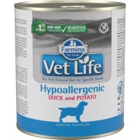 Farmina Vet Life Паштет для собак Hypoallergenic, утка с картофелем, 300 г