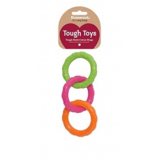 Rosewood Tough Toys  Игрушка для собак "Три кольца" мультиколор 21см