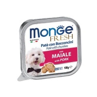 Monge Dog Fresh консервы для собак свинина100г