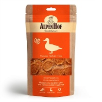 AlpenHof Лакомство Медальоны из утки для мел собак/щенков 50г