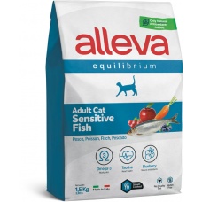 Сухой корм для кошек Alleva Equilibrium Sensitive Fish