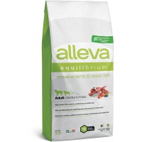 Сухой корм для взрослых собак средних и крупных пород Alleva Equilibrium Sensitive Lamb & Ocean Fish Medium/Maxi