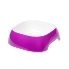 Миска фиолетовая пласт FERPLAST Glam Small