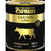 Четвероногий гурман Golden Line консервы для собак с говядиной в желе