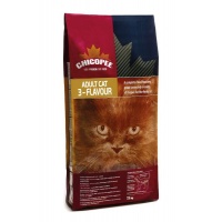 CHICOPEE Adult 3-flavour Cat сухой корм для кошек, уп. 2,4 и 4 кг