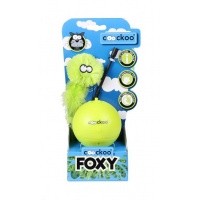 EBI Игрушка для кошек интерактивная "Foxy", розовая, 25х13х8см
