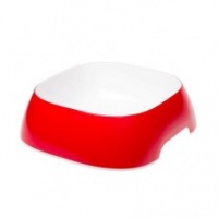 Миска красная пласт.0,7л FERPLAST Glam Medium