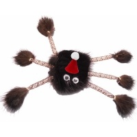 Игрушка для кошки новогодний Паук из норки