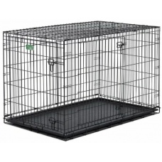 M-Pets Клетка для домашних животных, две двери, черная