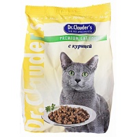 Cухой корм для кошек с курицей, уп. 400 гр.