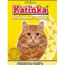 Litina Katinka ДОМАШНЯЯ ПТИЦА сухой корм для кошек, 400 г