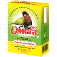 Омега Neo для птиц с биотином (Фармакс), уп. 50 г