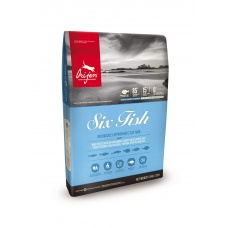 Orijen SIX FISH корм из 6-ти видов рыб для кошек и котят всех пород