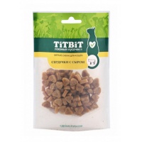 Сердечки с сыром для кошек (Мягкие снеки) Титбит 50 г
