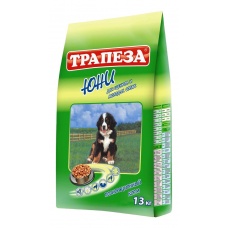 Трапеза Юни сухой корм для щенков всех пород, 13 кг