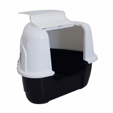 M-Pets Туалет для кошек закрытый угловой 60х50х44