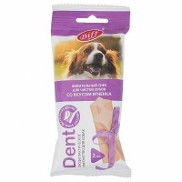 Жевательный снек DENT со вкусом ягненка (для средних собак) Титбит (14шт)