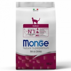 Monge НАБОР АКЦИЯ 1+1 Cat Indoor корм для домашних кошек 400г