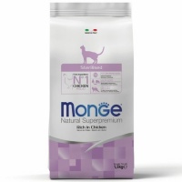 Monge Cat Sterilised корм для стерилизованных кошек 1,5 кг + Мышка-кормушка