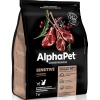 AlphaPet сухой корм для взрослых кошек с чувствительным пищеварением, ягненком