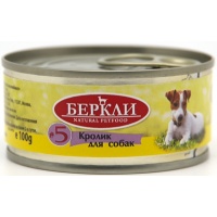 Беркли консервы для собак №5 Кролик