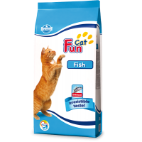 FUN CAT FISH корм для взрослых кошек с рыбой