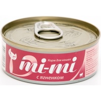 MI-MI консервы для кошек и котят с ягненком