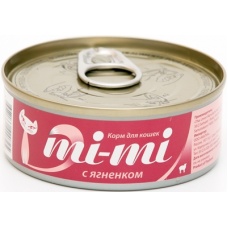 MI-MI консервы для кошек и котят с ягненком