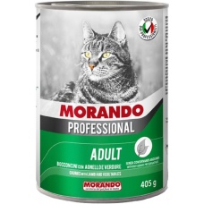 Morando Professional консервы для кошек кусочки с Ягненком и овощами