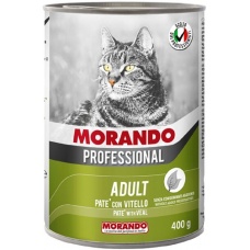 Morando Professional консервы для кошек паштет с Телятиной