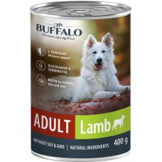 Mr.Buffalo ADULT консервы для собак Ягненок