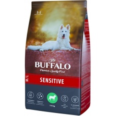 Mr.Buffalo SENSITIVE сухой корм для собак ср. и кр. пород Ягненок