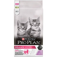 Pro Plan сухой корм для котят с чувствительным пищеварением индейка