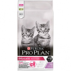 Pro Plan сухой корм для котят с чувствительным пищеварением индейка