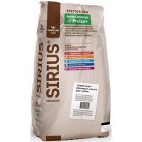 Sirius Breeder сухой корм для собак ср. пород Индейка и Утка, 20 кг