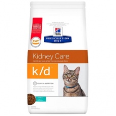 Сухой диетический корм для кошек Hill's Prescription Diet k, с тунцом