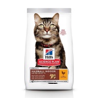 Сухой корм Hill's для выведения шерсти из желудка домашних кошек, курица, 1,5 кг