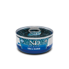Farmina N&D CAT OCEAN влажный корм для взрослых кошек тунец с лососем, 70 г