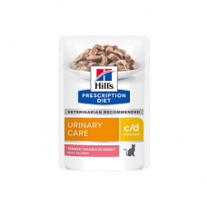 Влажный корм для кошек Hill's Prescription Diet с, с лососем 85 г