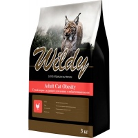 Wildy Adult Cat Obesity сухой корм для кошек с избыточным весом с Курицей