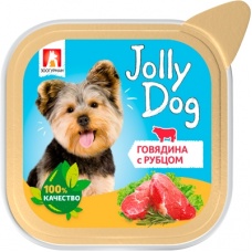 Зоогурман Jolly Dog консервы для собак Говядина с рубцом