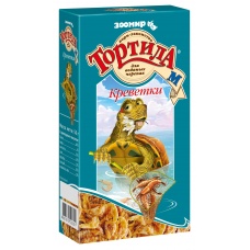 Корм для водяных черепах ЗООМИР Тортила-М Креветки, 50 г